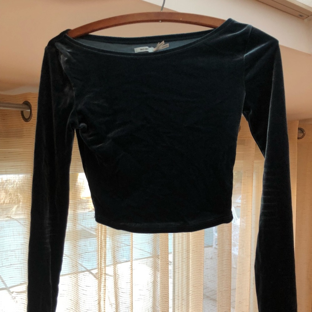 Long sleeve cropped top, Kimchi Blue